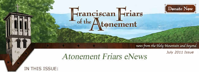 Atonmenet Friars eNews March, 2011 Issue