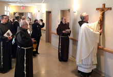 Blessing of St. Paul Friary, Graymoor