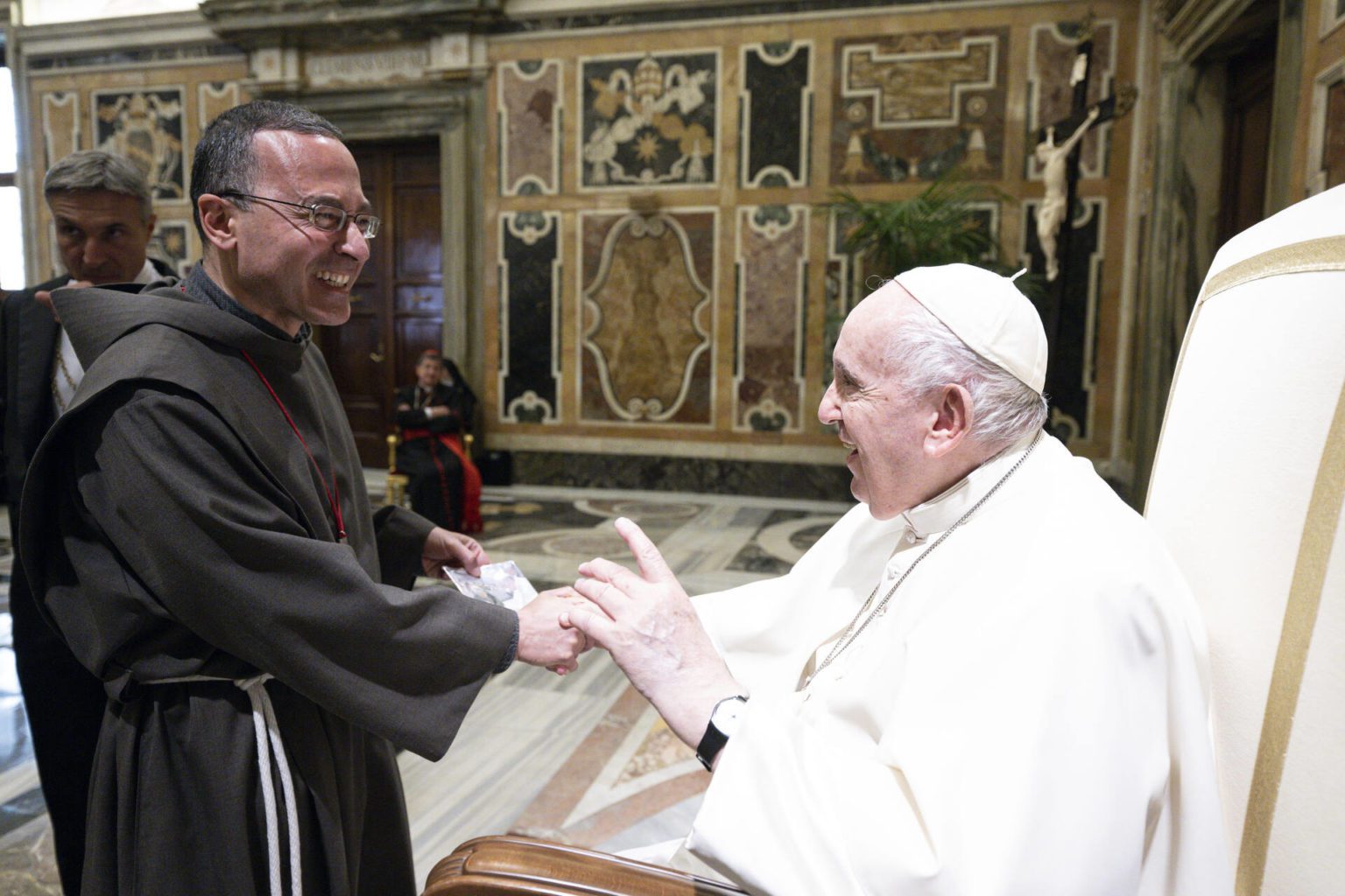 Group of Atonement Friars Attend Audience with Pope Francis ...