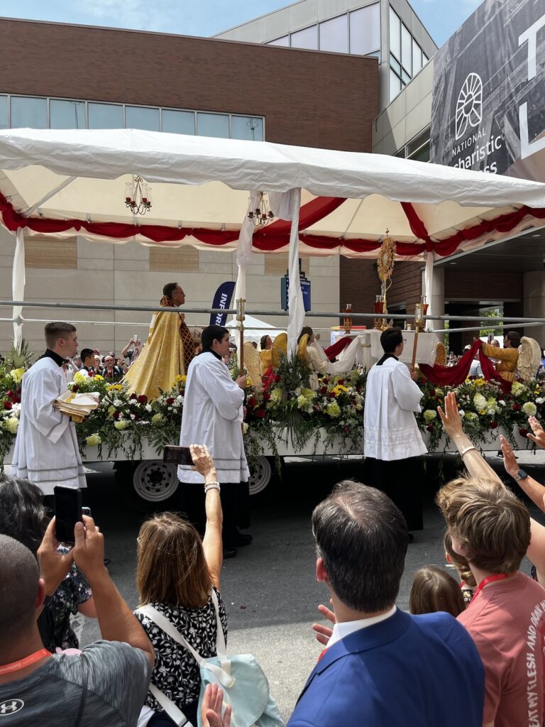 Fr. Tom Orians Participates in National Eucharistic Congress 7