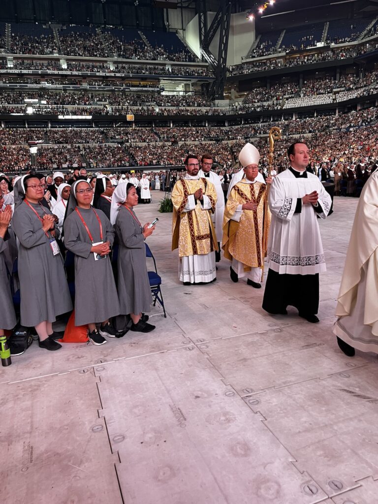 Fr. Tom Orians Participates in National Eucharistic Congress 9