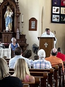 Fr. Tom Carries At-One-Ment From Indiana to Ohio 2