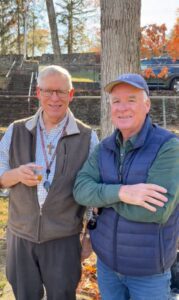 Fr. Dennis and Bob - Pumpkin Smash